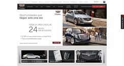 Desktop Screenshot of cadillac.com.mx
