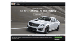 Desktop Screenshot of cadillac.at