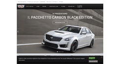 Desktop Screenshot of cadillac.it