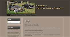 Desktop Screenshot of cadillac.se